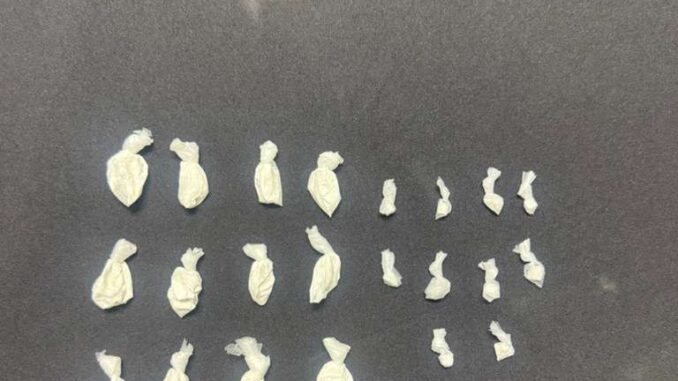 Detienen AEI a mujer en posesión de cocaína en piedra y polvo