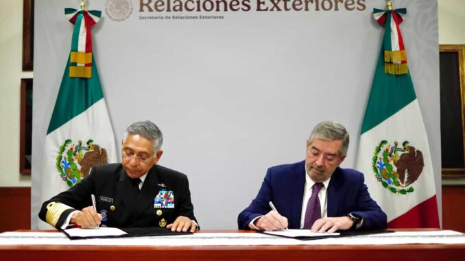 México y EE.UU. revisan «cooperación marítima» tras ataque a embarcaciones en el Pacífico
