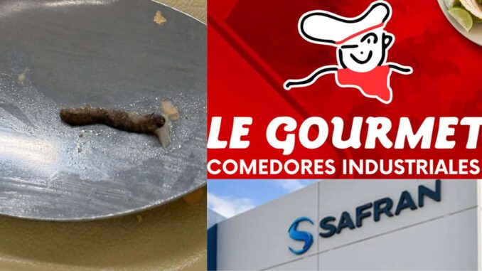 Denuncian gusanos, moscas y cabellos en alimentos e intoxicaciones masivas en Safran planta 4 