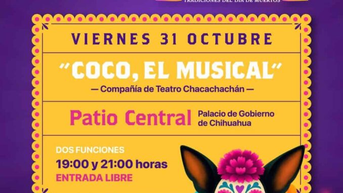 Celebra Estado Día de Muertos con festival de música en Palacio de Gobierno