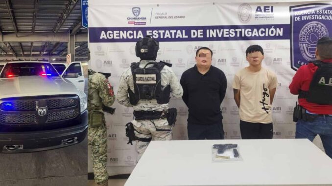 En Juárez detienen a tres presuntos integrantes de «La Línea» que se hacían pasar por policías