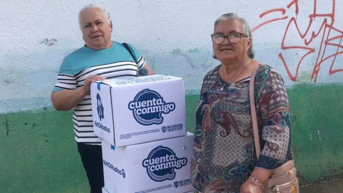 Anuncia SDHyBC última entrega regional de apoyos alimentarios a personas mayores y con discapacidad