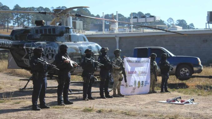 Presentan resultados del Operativo Conjunto en Guachochi