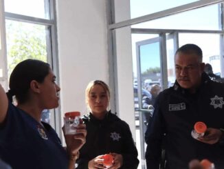 Encabeza secretario operativo de exámenes antidoping en la Policía Municipal