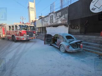 Se quema vochito frente a El Pasito