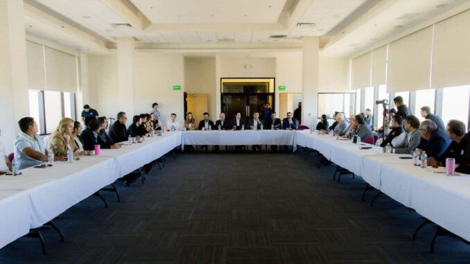 Expone Marco Bonilla plan de trabajo a empresarios COPARMEX; exhorta a colaborar por la ciudad