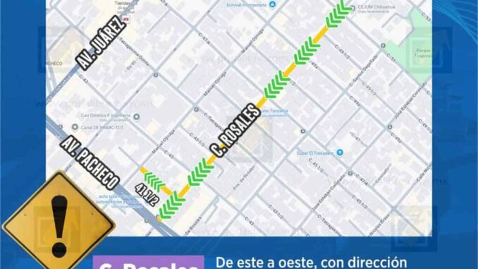 Cambian de sentido calles de  la colonia Cerro Coronel para mejorar la movilidad