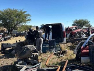 Realiza Operativo Conjunto inspección a yonkes en Parral