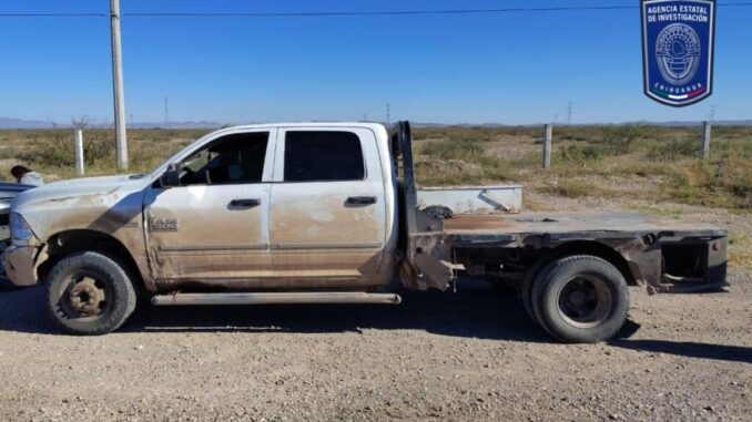 Detenido en flagrancia por robo de una pick up RAM en Nuevo Casas Grandes