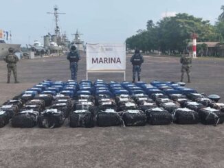 Aseguran 2.5 toneladas de cocaína en costas de Michoacán