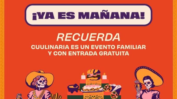 Reitera Municipio operativo vial para Cuulinaria el Festival del Buen Comer