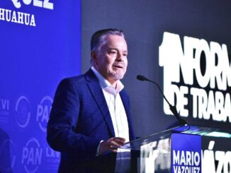 Mario Vázquez refuerza agenda por Chihuahua en su Primer Informe ante miles de ciudadanos
