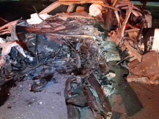 Fallece conductor tras fuerte choque en el seccional de Anáhuac