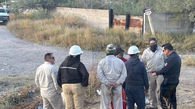 Aseguran toma clandestina en red de Pemex; fuerzas federales resguardan la zona