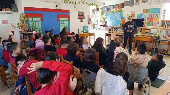 Imparte SSPM pláticas preventivas a estudiantes del colegio Alba Montessori