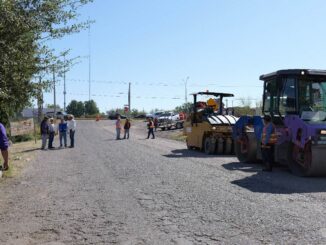 El diputado Arturo Zubía da arranque a la rehabilitación del camino del Callejón Lareño