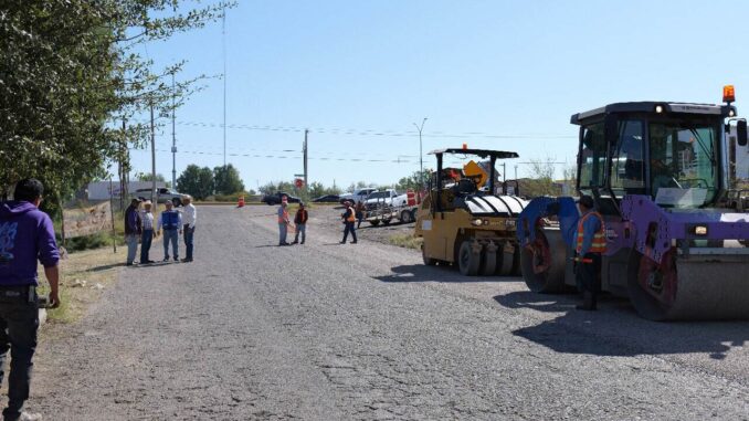 El diputado Arturo Zubía da arranque a la rehabilitación del camino del Callejón Lareño