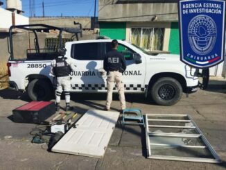 Catea FGE domicilio en Parral por robo cometido en Santa Bárbara