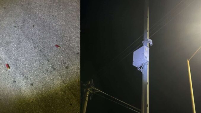 Atacan a balazos 9 cámaras Centinela y derriban una en el seccional de Álvaro Obregón