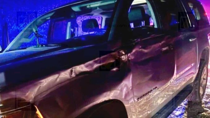 Senador Mario Vázquez se accidenta en la carretera Namiquipa–Bachíniva