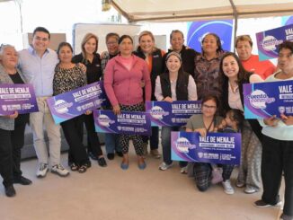 Maru Campos apoya a madres de familia afectadas por lluvias en la capital