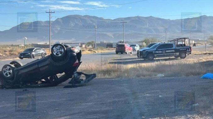 Mujer pierde la vida tras volcadura en camino del Cereso al Lombardo Toledano