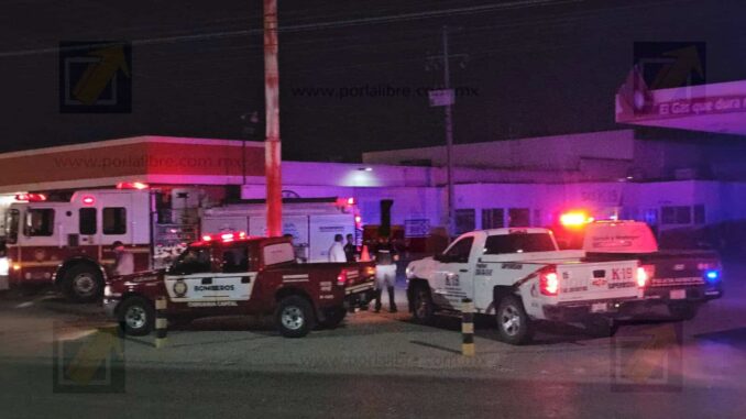 Fuga en gasera de la avenida Tecnológico moviliza a bomberos y policía