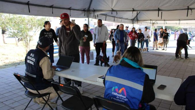 Reciben mascotas de Vistas Cerro Grande servicios de salud con programa de Municipio