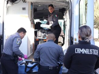 Refuerzan protección a comercios contra el robo fardero con apoyo de la Unidad de Criminalística