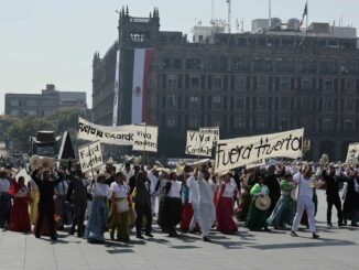 Más policías que asistentes en la segunda marcha de la Generación Z en CDMX
