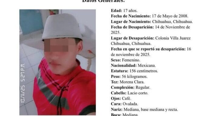 Jovencita desaparecida  falleció por graves heridas al caer de puente del distribuidor de Fuentes Mares y Pacheco