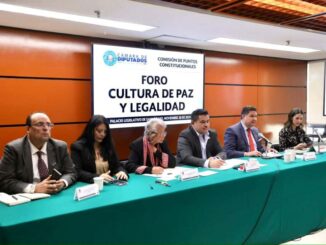 Participa Fiscal Heliodoro Araiza en Foro Cultura de Paz y Legalidad en San Lázaro