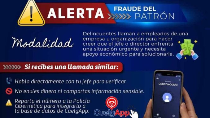 Alerta Policía Cibernética de la DSPM sobre fraudes y estafas por llamadas