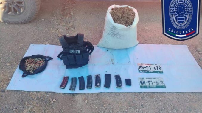 Asegura Célula BOI camioneta blindada y objetos de interés criminalístico en Matamoros