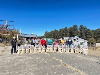 Distribuye Gobierno del Estado 7.2 toneladas de apoyo alimentario en Balleza