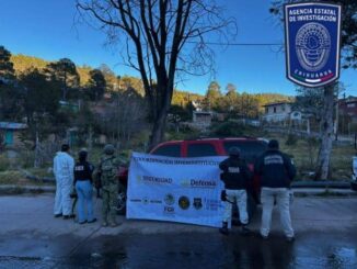 Recupera Célula BOI camioneta robada en Guadalupe y Calvo