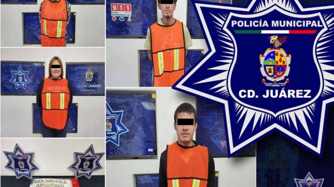 Detienen a cuatro personas con órdenes de aprehensión vigentes en distintas colonias