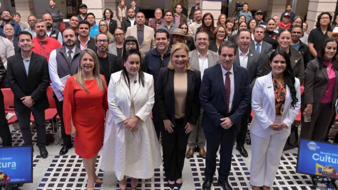 Maru Campos anuncia la creación del Fondo de Apoyos a la Cultura Aurora Reyes