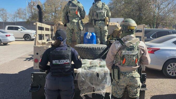 En Guerrero más de un kilo de marihuana; dos sujetos escapan