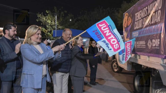 Inician distribución de más de 15 mil chamarras de la campaña “Juntos contra el Frío”