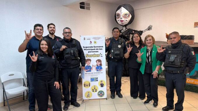 Dan recomendaciones de seguridad digital a personas con discapacidad auditiva