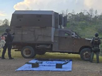 Asegura operativo conjunto vehículo “monstruo” en Moris