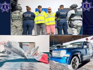 Detienen a dos asaltantes armados en la colonia Constituyentes