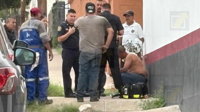 Explosión por fuga de gas deja a trabajador con quemaduras en colonia Arquitectos