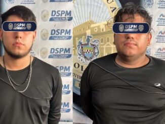 Frustra Policía Municipal asalto al norte de la ciudad y detienen a dos jóvenes