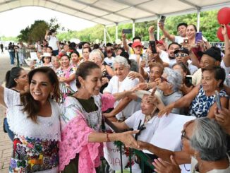 «Nunca me voy a alejar de Quintana Roo», asegura Claudia Sheinbaum