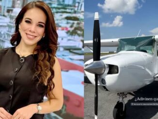 Exesposo de Débora Estrella informó del accidente sin saber que ella murió en avioneta