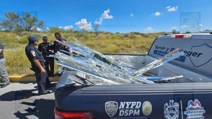 Detienen a sujeto tras robo de materiales en tienda Walmart Cordilleras 