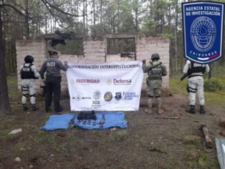 Asegura Célula BOI armas de fuego y equipo táctico en Guachochi