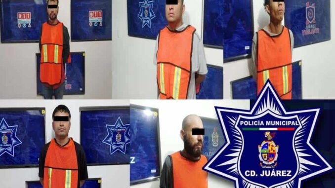 Arrestan a cinco hombres en distintos hechos por violencia familiar